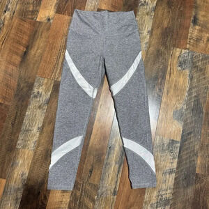Aerie Chill Play Move Gray Sheer Leggings  Gray Size /S Activewear